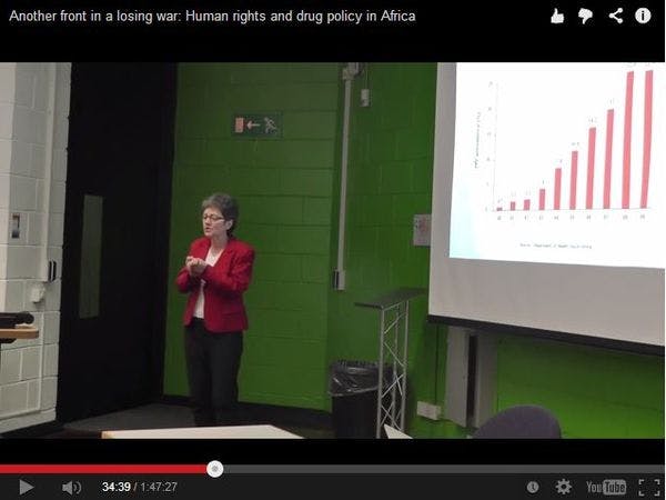 Un autre front est une guerre perdue d’avance: les droits humains et la politique des drogues en Afrique 