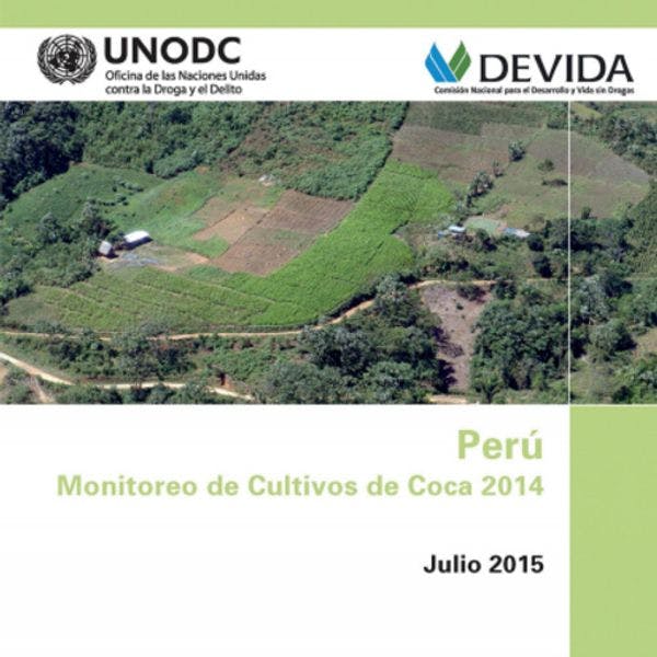 Monitoreo de cultivos de coca 2014: Peru 