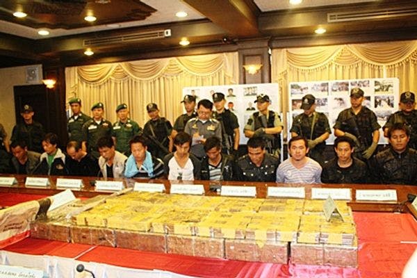 Los turbios actores del comercio de drogas en Myanmar