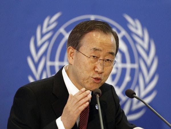 Message de Ban Ki Moon à l’occasion de la Journée internationale de la lutte contre l’abus et le trafic de drogues