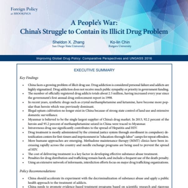La guerra de un pueblo: la lucha de China para contener su problema de drogas 