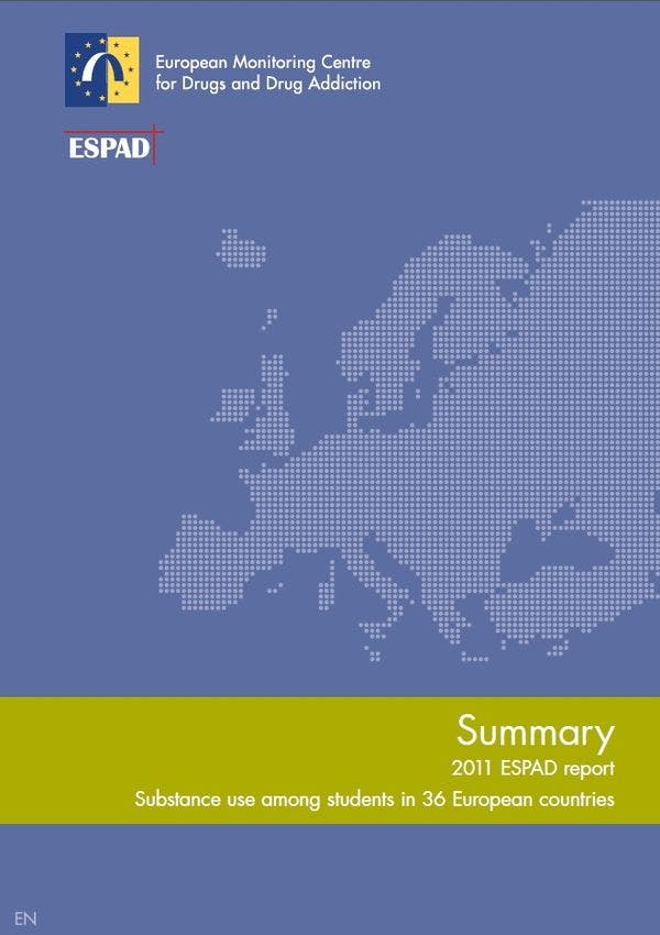Proyecto europeo de encuestas escolares sobre el alcohol y otras drogas 2011  