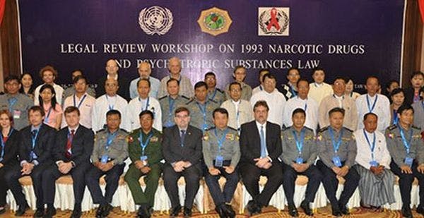 UN collaboration on Drug Law Review in Myanmar: Government consulting experts and communities to promote public health driven responses