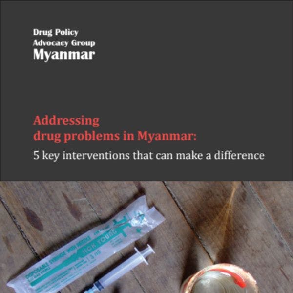 Propuestas para abordar los problemas de drogas en Myanmar