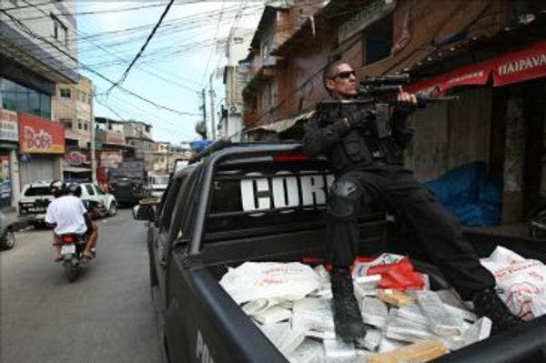 La policía nacional ocupa una favela de Río para combatir el consumo de crack