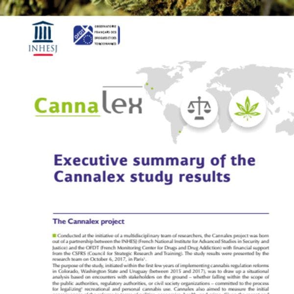 A comparative analysis of cannabis regulatory experiences (Colorado, Washington State, Uruguay)