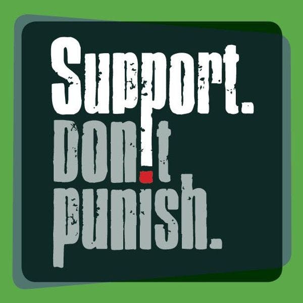 Support. Don't Punish - journée d’action mondiale