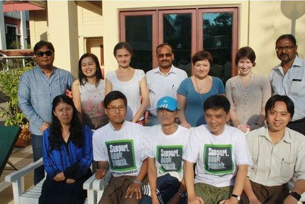 Launching CAHR programme in Myanmar