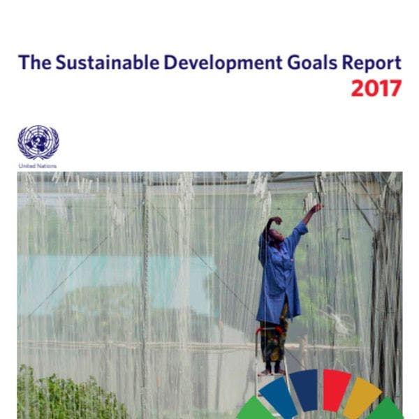 Informe de los Objetivos de Desarrollo Sostenible 2017