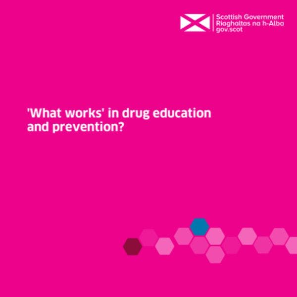 'What works' in drug education and prevention?