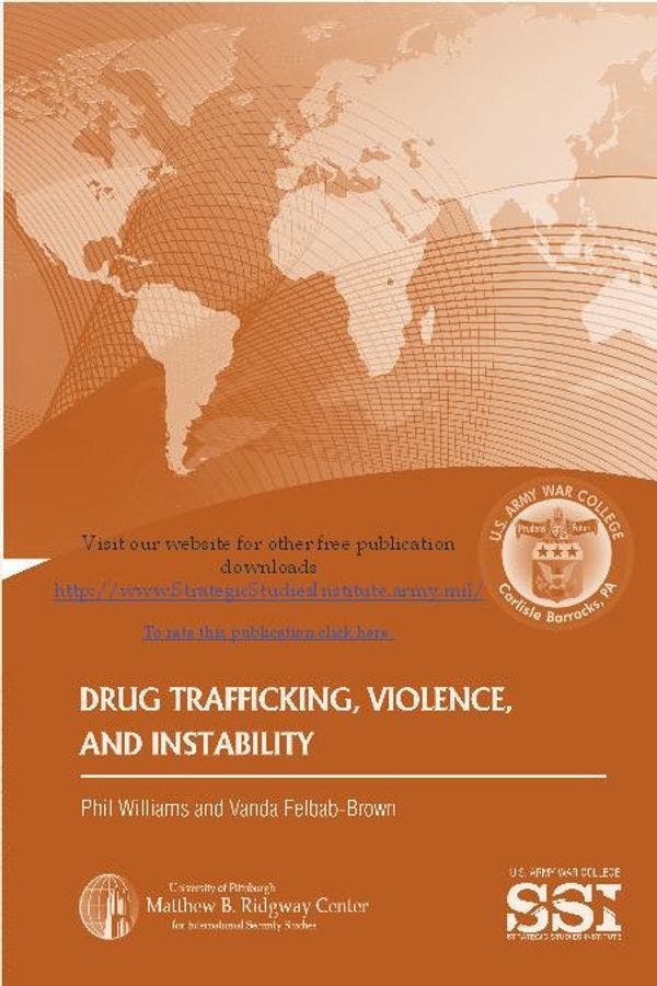 Drug trafficking, violence and instability