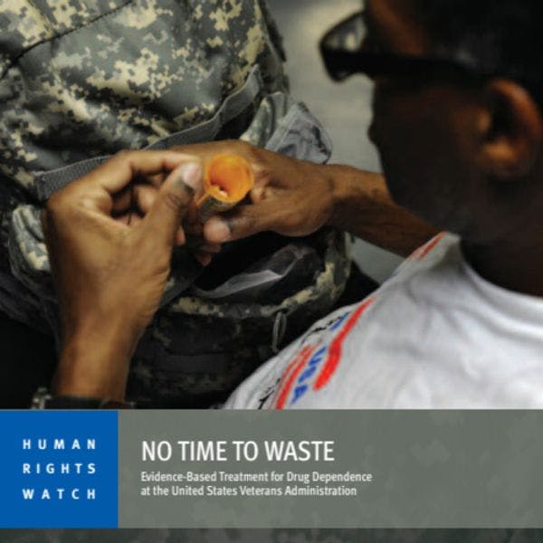 No time to waste - Evidence-based treatment for drug dependence at the United States Veterans Administration