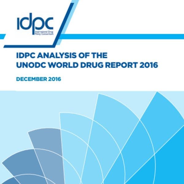 Analyse de l'IDPC du rapport mondial de l'UNODC sur les drogues de 2016
