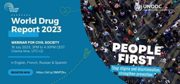 The World Drug Report 2023 - Webinar for civil society