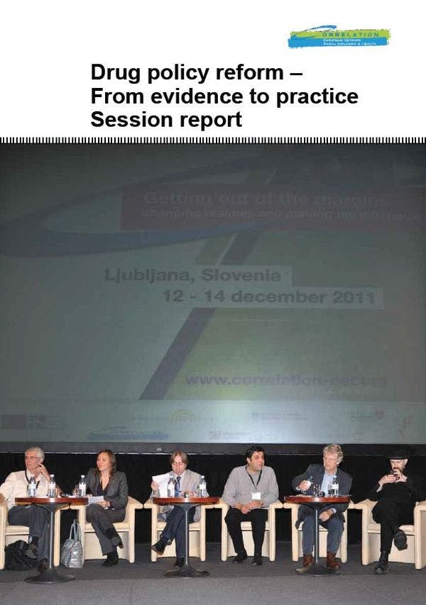 Drug policy reform – From evidence to practice: Session report