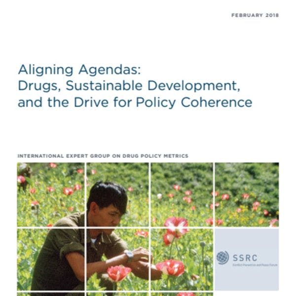 Aligning agendas: drugs, sustainable development, and the drive for policy coherence