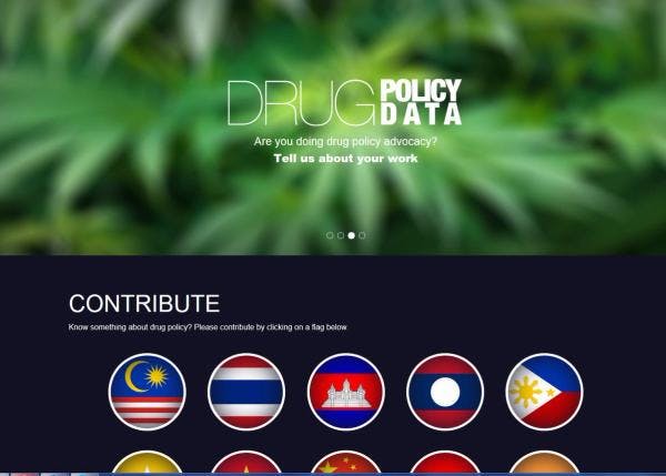 Projet de l’IDPC de cartographie sur la politique des drogues en Asie
