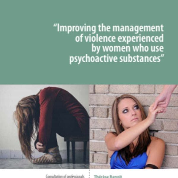 Mejora de la gestión de la violencia experimentada por mujeres que usan sustancias psicoactivas