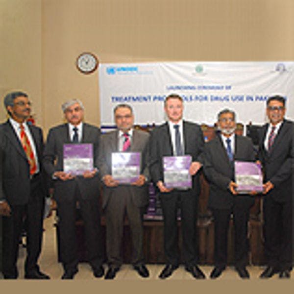UNODC launches treatment protocols for drug use in Pakistan 