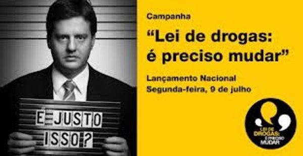 Actualités sur la campagne de Viva Rio : « La loi sur les drogues , il est temps de changer »