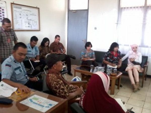 Capacity building training for prison staff in Indonesia
