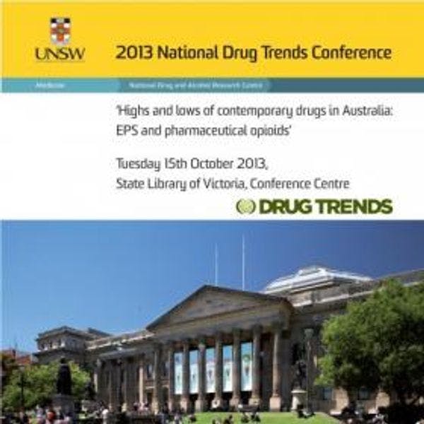  Conférence de 2013 sur les tendances relatives aux drogues