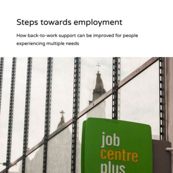 Steps towards employment for people experiencing multiple needs