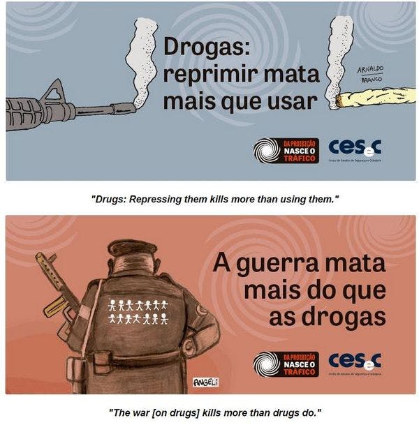 Nueva campaña en Brasil cuestiona la falta de un debate abierto sobre políticas de drogas