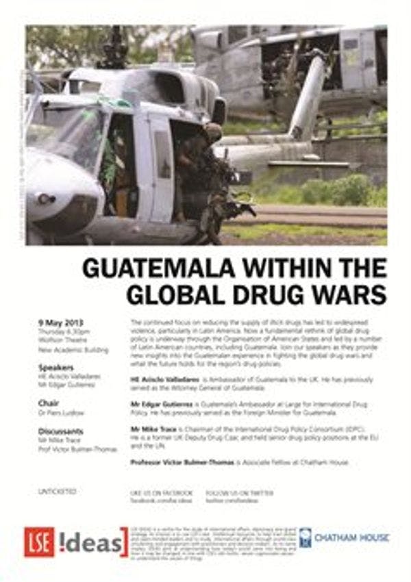 Guatemala within the "Global drug wars" 
