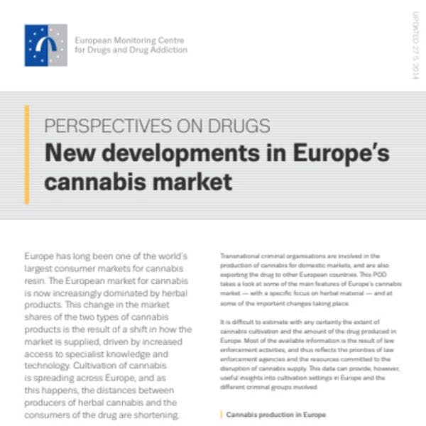 New developments in Europe's cannabis market