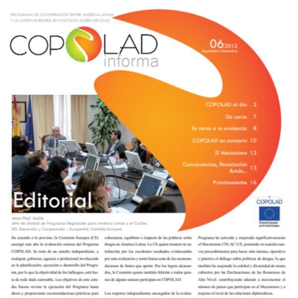 Newsletter de COPOLAD: Septiembre-diciembre 2013
