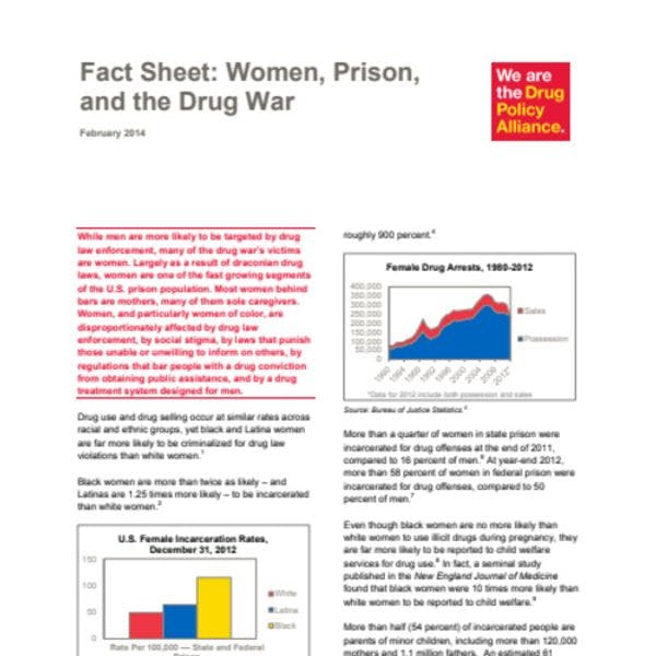 Women, prison, and the drug war