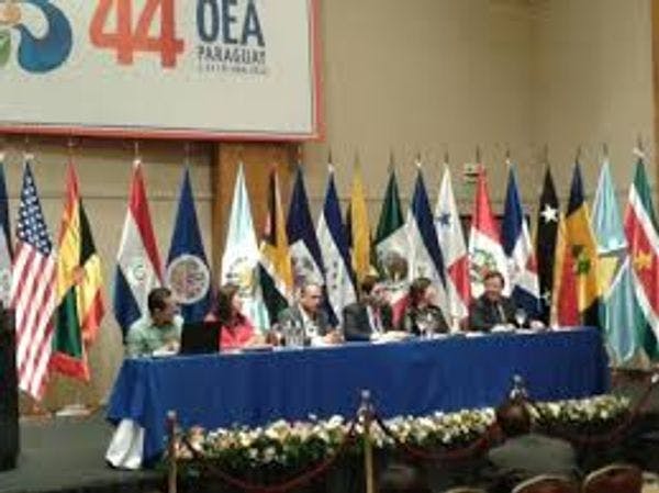 Resolución sobre drogas y derechos humanos - 44º Asamblea General de la OEA