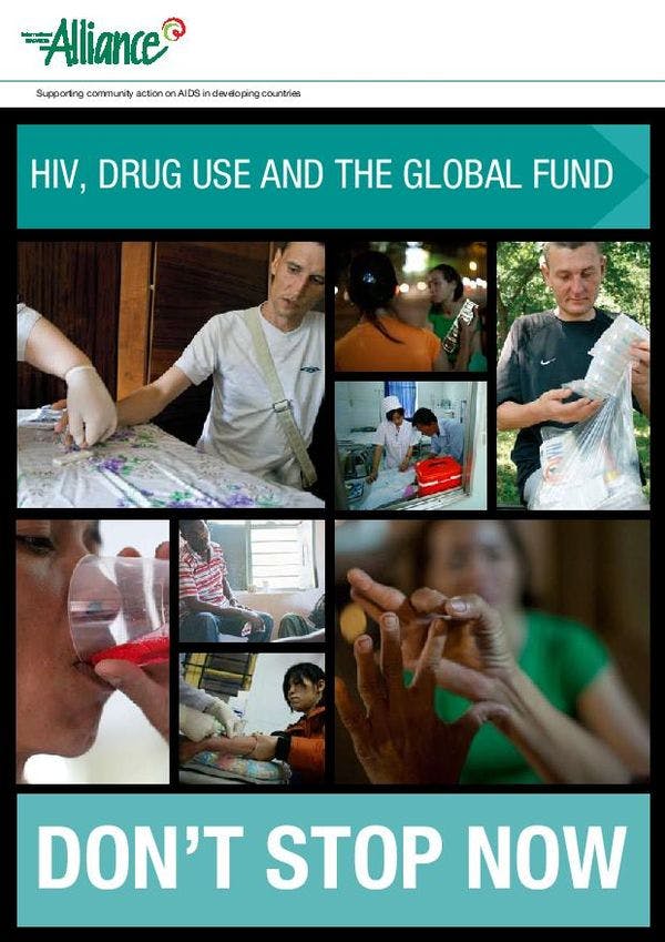 HIV, drug use and the Global Fund: Don’t stop now!