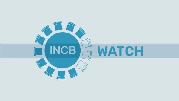 INCB Watch: High Level Meeting on Ending AIDS
