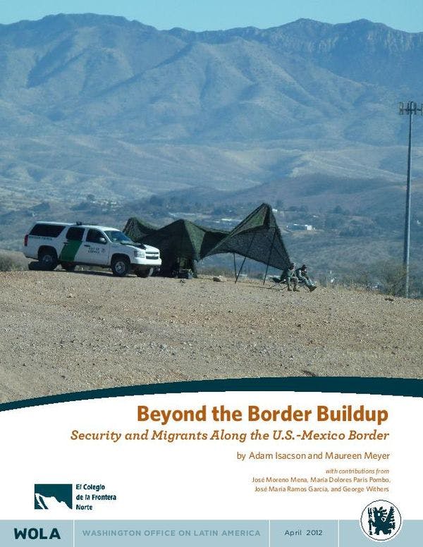 Beyond the border buildup - Security and migrants along the US-Mexico border