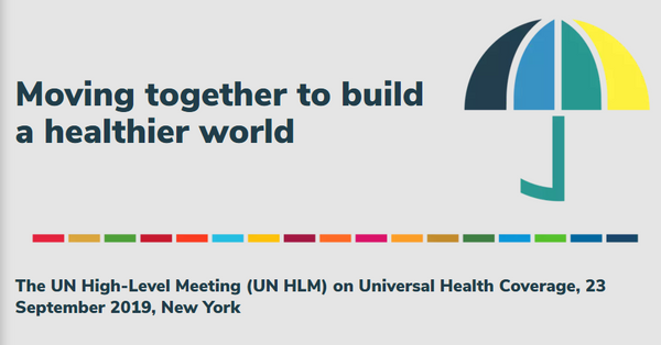 Reunión de alto nivel de las Naciones Unidas sobre la cobertura sanitaria universal
