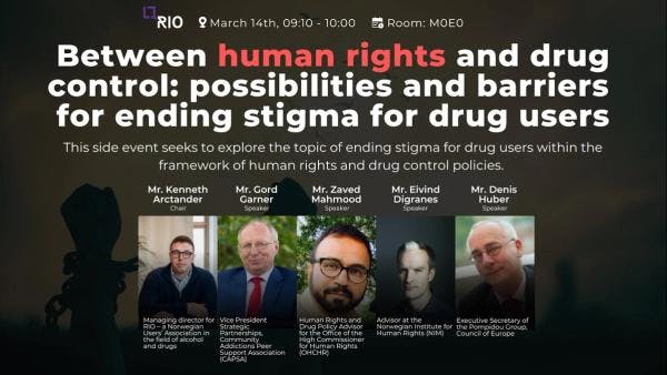 Between human rights and drug control: possibilities and barriers for ending the stigma of drug users