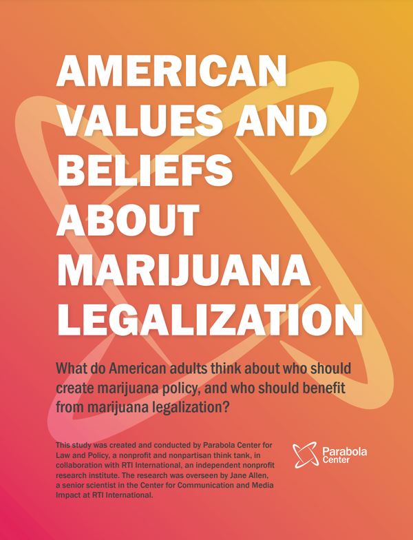 American values and beliefs about marijuana legalization