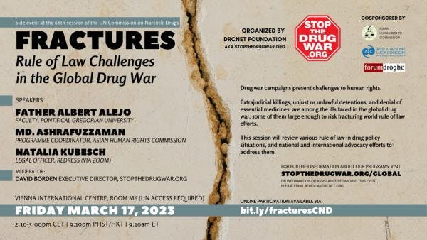 Fractures: Rule of law challenges in the global drug war