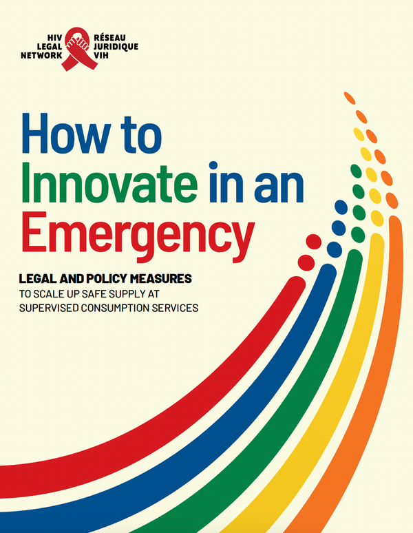 How to innovate in an emergency: legal and policy measures to scale up safe supply at supervised consumption services