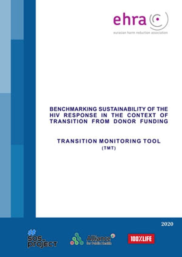 Benchmarking sustainability of the HIV response in the context of transition from donor funding. A methodological guide