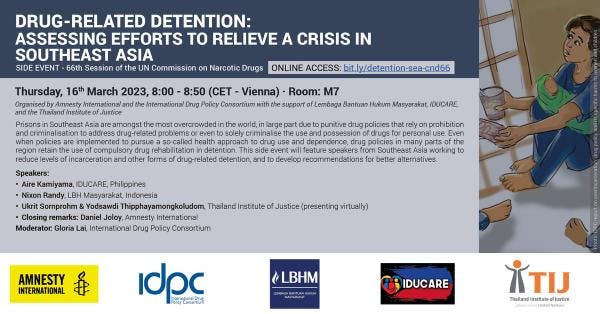Drug-related detention: Assessing efforts to relieve a crisis in South-east Asia