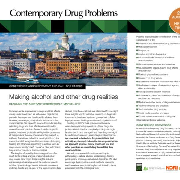 4th Contemporary Drug Problems Conference