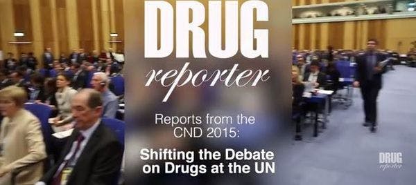 Video report of the UN drug debate by Drug Reporter