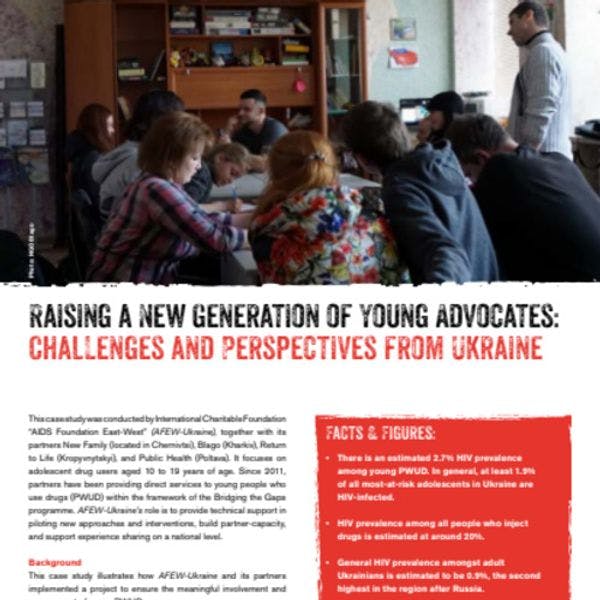 Raising a new generation of young advocates: Challenges and perspectives from Ukraine