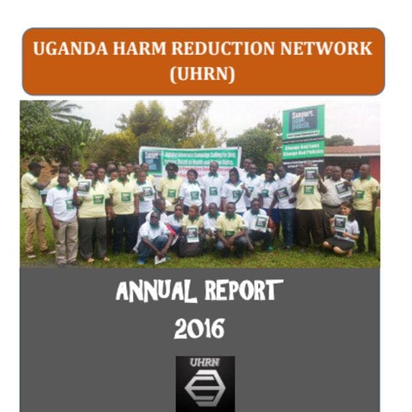 Ugandan Harm Reduction Network annual report