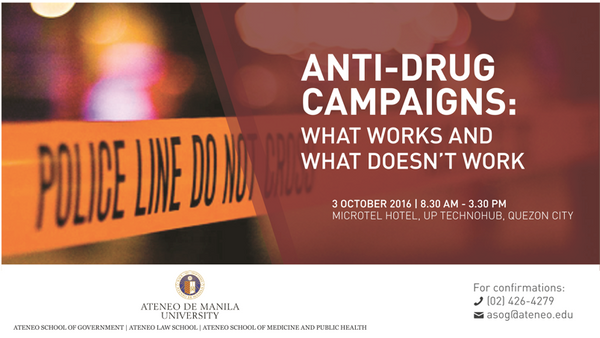 Anti-Drug Campaigns: What Works and What Doesn’t Work