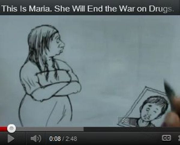 Animated movie: 'This Is Maria. She Will End the War on Drugs'