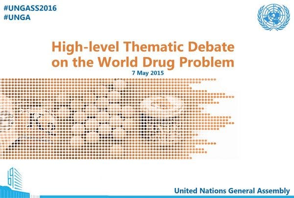 High-level Thematic Debate in support of the process towards the 2016 Special Session of the General Assembly on the World Drug Problem